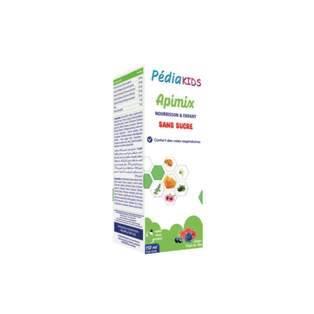 Vital Pediakids Apimix Sans Sucre 150ml - Saldi Straordinari – Offerte Speciali Disponibili Adesso - Apimix sirop