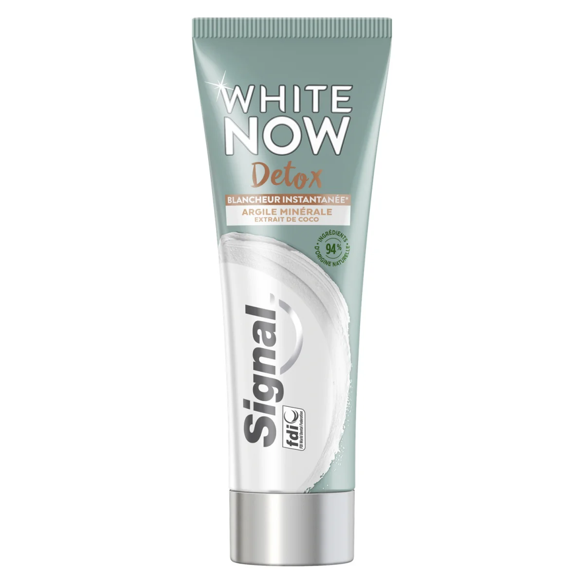 SIGNAL WHITE NOW DETOX ARGILE 75ML - Saldi Straordinari – Offerte Speciali Disponibili Adesso Signal Extra Fresh Dentifrice intense, 75 ml – Peppery Spot