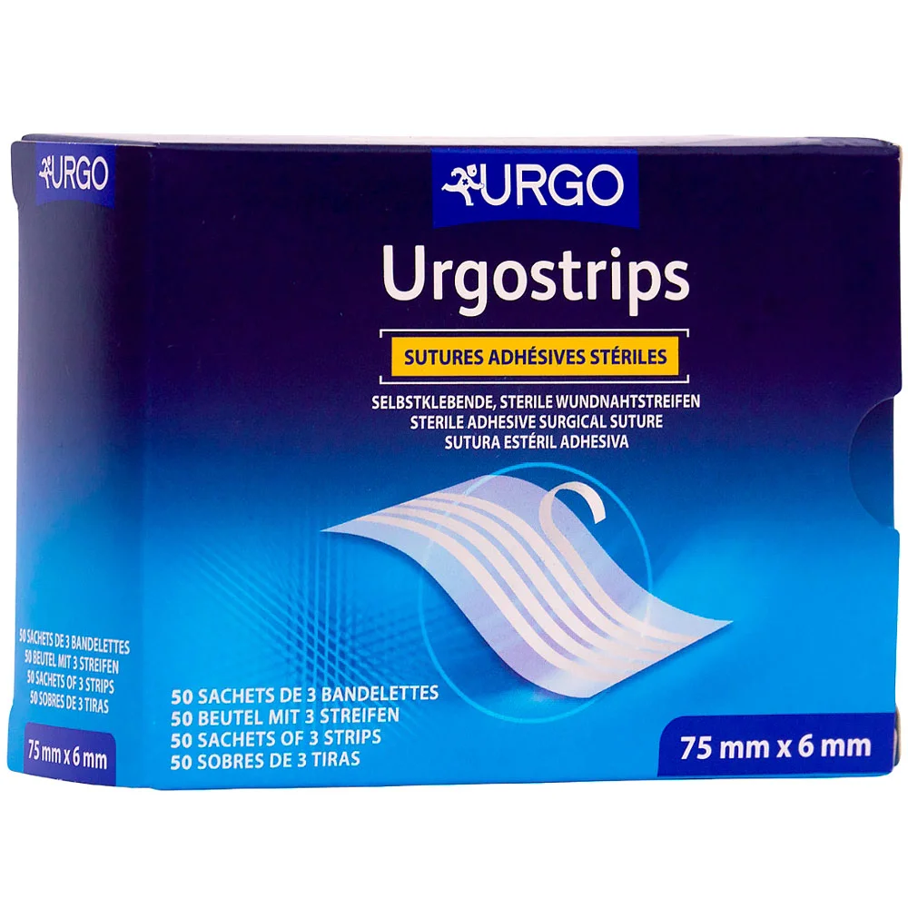 Urgostrips sutures adhésives stériles 75mmx6mm - Saldi Straordinari – Offerte Speciali Disponibili Adesso - Règle