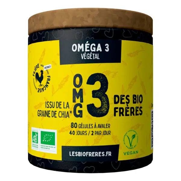 OMG3 Oméga Bio frères Édition Limitée Art Table Française Promotion