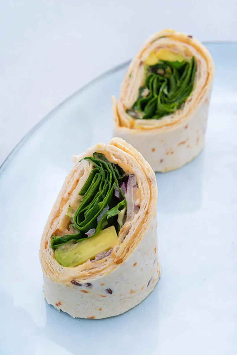 Wrap houmous pois chiche Vins Rouges Harmonieux Occasion