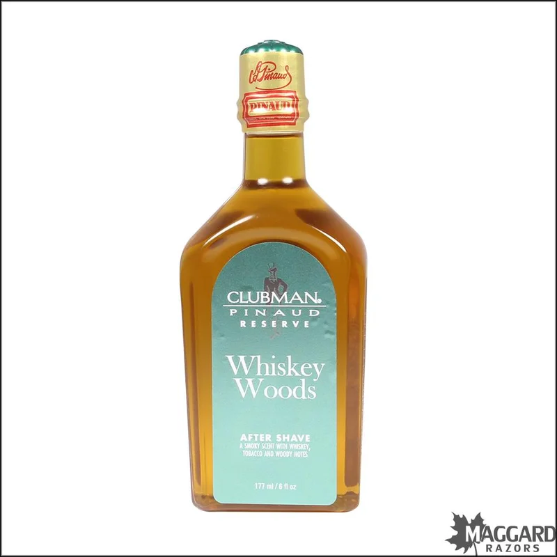 Clubman Pinaud Whiskey Woods Aftershave Lotion oz Saldi Straordinari Offerte Speciali Disponibili Adesso