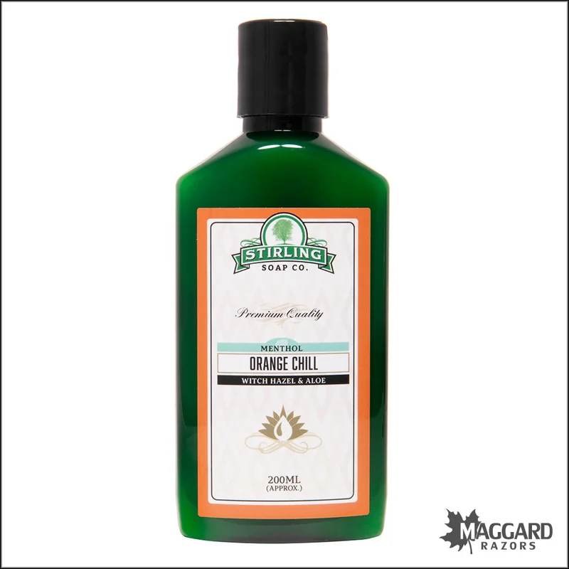 Stirling Soap Co. Orange Chill Witch Hazel and Aloe Aftershave, 200ml - Saldi Straordinari – Offerte Speciali Disponibili Adesso vitamines fruits matins petits déjeuners goûters énergies juices fraîcheurs  soleils - TAFTAF.SN Livraison Dakar