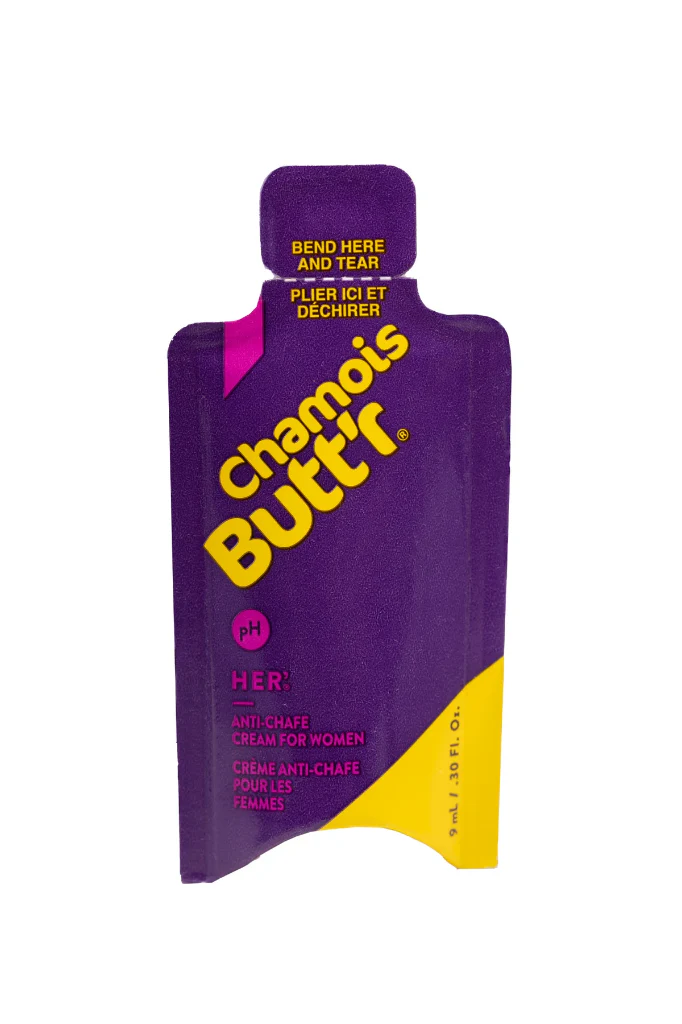 Chamois Butt'r Her' crème pour femme dose individuelle 9ml - Des Équipements Pensés pour Profiter de Chaque Instant Dehors - {'count': 1, 'name': 'Intime'}