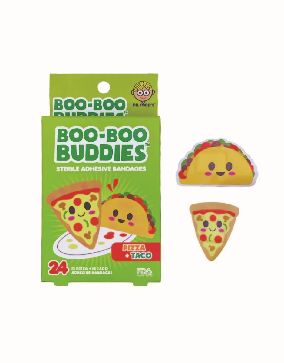 Pansement enfant Pizza taco Boo Boo Buddies Boutique Maman Bébé Produits Essentiels Quotidien