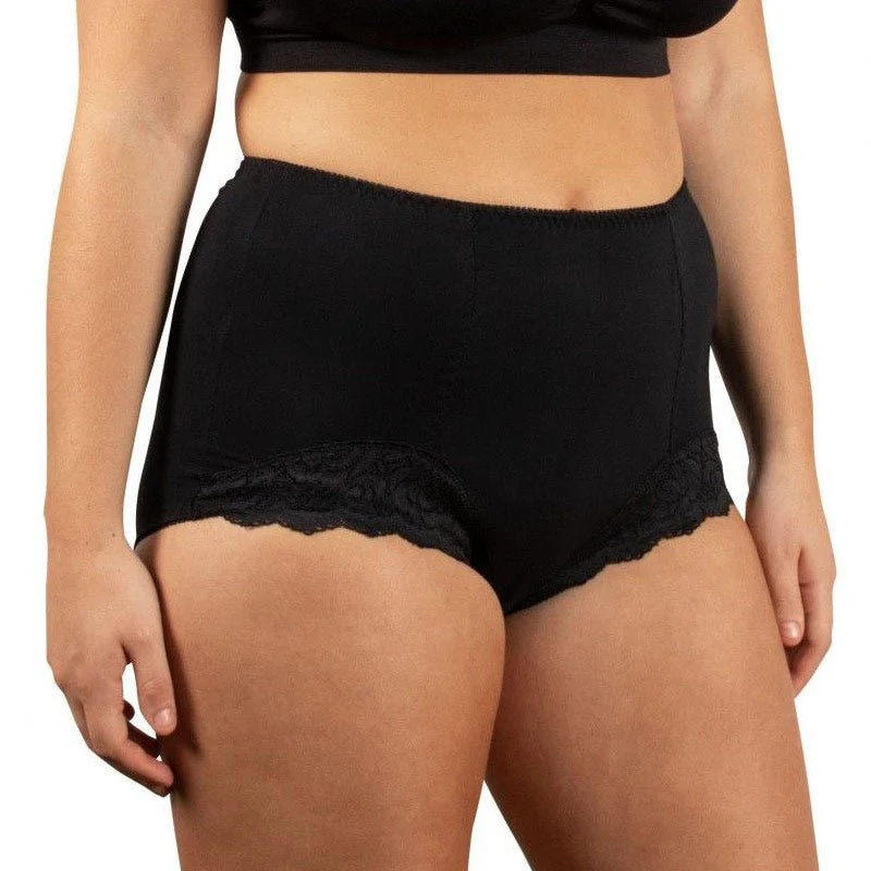 Culotte d'incontinence avec dentelle - Noir Hygiène - Organisation de la maison avec des solutions de rangement