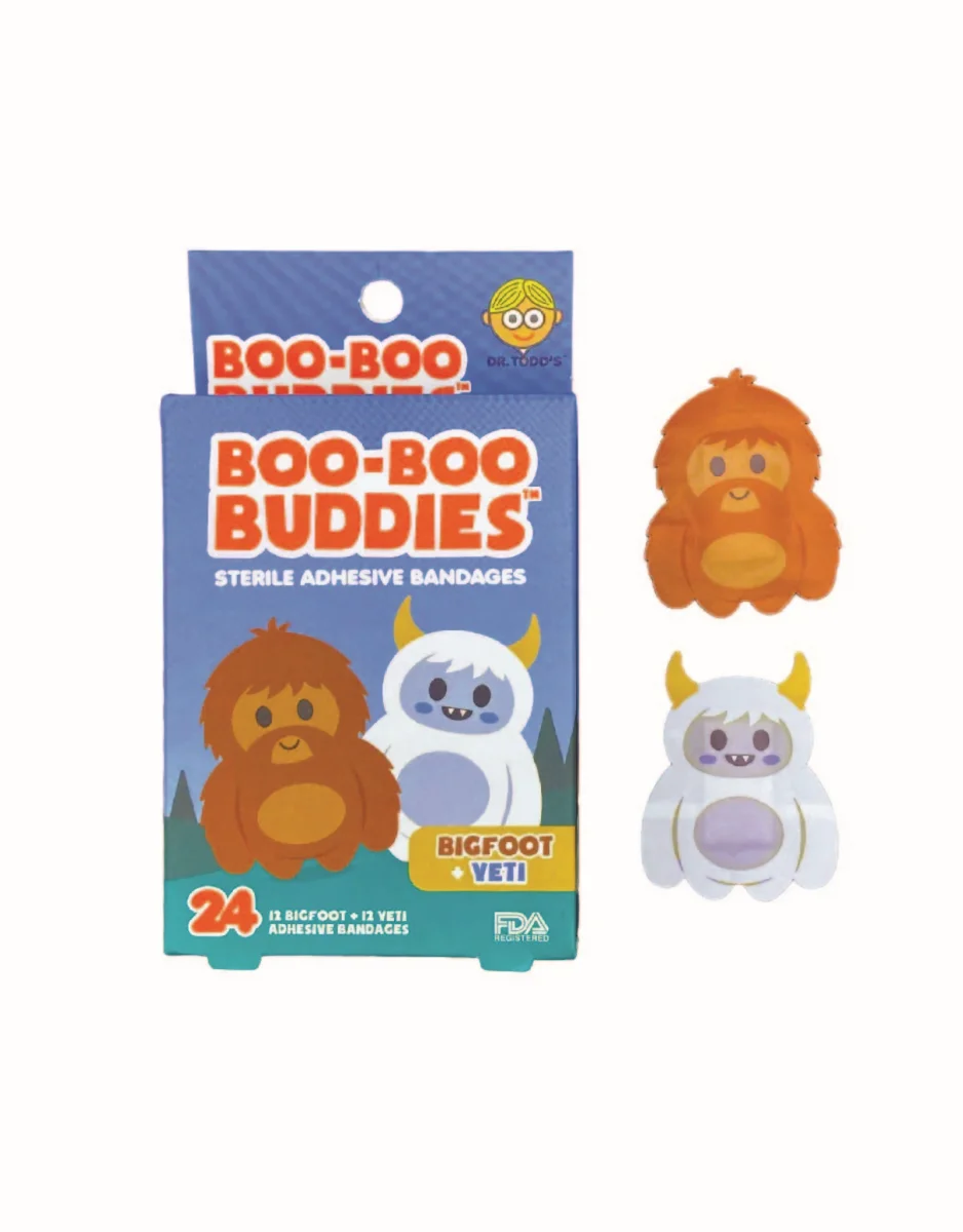 Pansement enfant Big foot Yeti Boo Boo Buddies Boutique Maman Bébé Produits Essentiels Quotidien