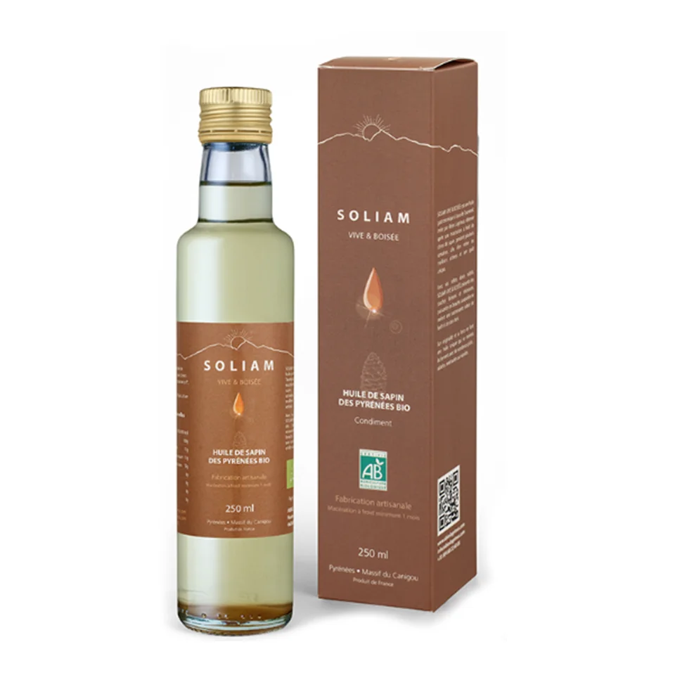 Soliam Huile de Sapin Vive & Boisée BIO – Abies Lagrimus - Organisation de la maison avec des solutions de rangement - {'count': 1, 'name': 'Mat'}