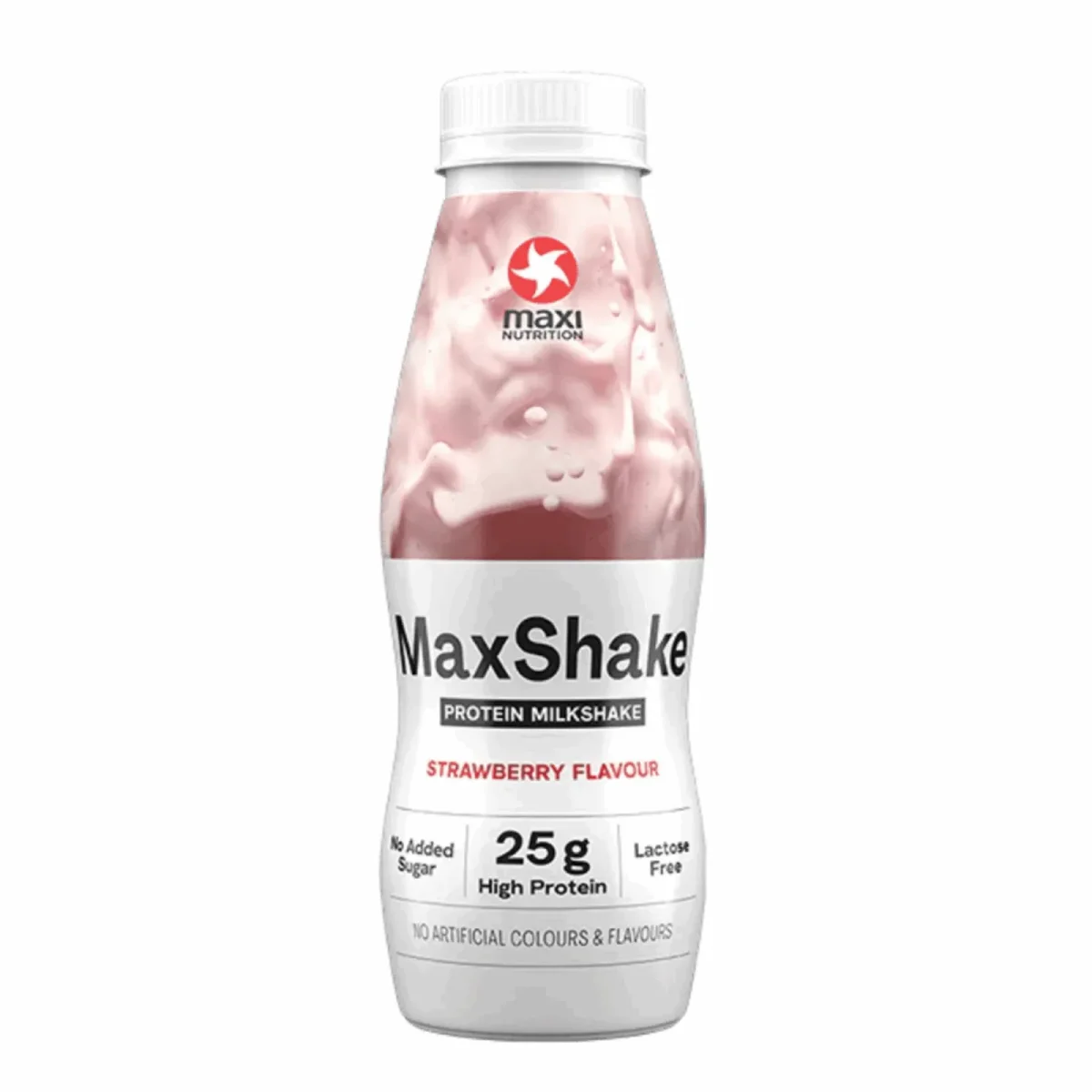 MaxiNutrition MaxShake Protein Milkshake Strawberry (12x 330ml) - Vins Rouges Harmonieux pour @lescousines_eble Chaque Occasion