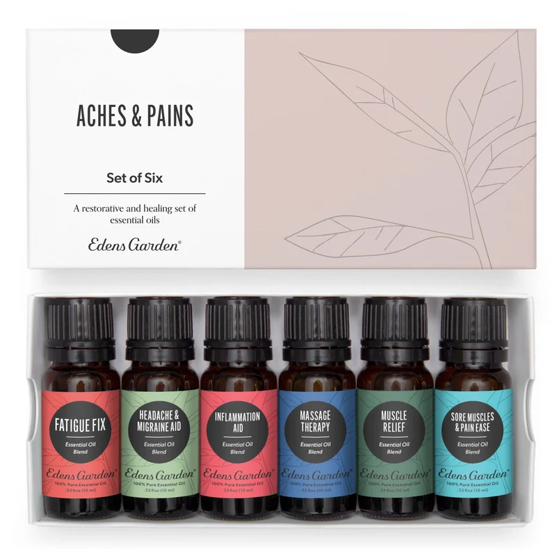 Aches & Pains Essential Oil 6 Set - Saldi Straordinari – Offerte Speciali Disponibili Adesso Huile de Romarin BIO : Soin Capillaire - Aroma Zone