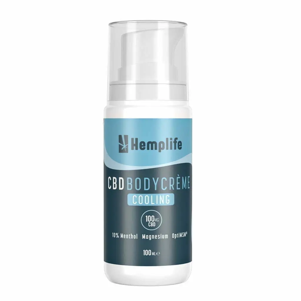 Hemplife CBD + Magnesium Bodycrème Cooling 100mg CBD 100ml - Saldi Straordinari – Offerte Speciali Disponibili Adesso Brains Pure CBD • CBD + Magnesium 20 mg