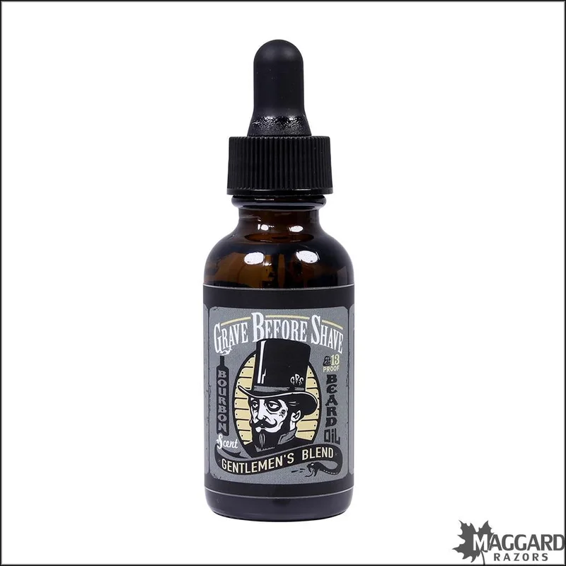 Grave Before Shave Gentlemen’s Blend Beard Oil oz Saldi Straordinari Offerte Speciali Disponibili Adesso