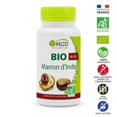MGD bio marron d'inde boite 90 gélules - Saldi Straordinari – Offerte Speciali Disponibili Adesso ⭐ MGD Fer + B9 60 Gélules Anti-Fatigue Livraison Gratuite 399 MAD |  NOVAPARAPHARMACIE