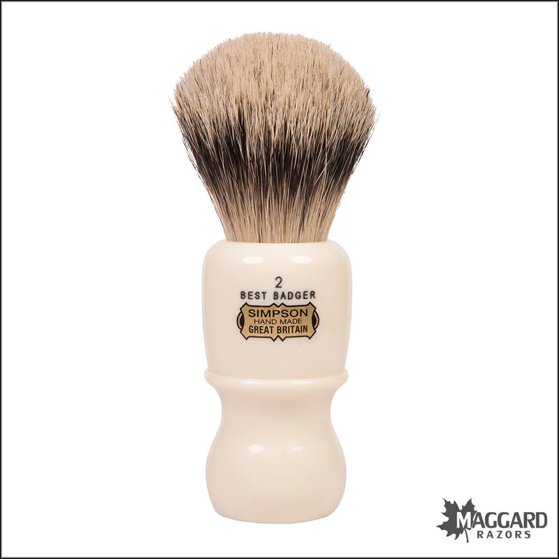Simpson Captain 2 Best Badger Shaving Brush, 24mm - Saldi Straordinari Millimètres – Offerte Speciali Disponibili Adesso