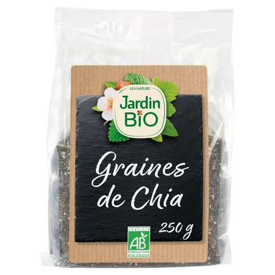 JBFL Graines Gagné de chia 250g - E-shop mondial – Produits durables, modernes et accessibles partout