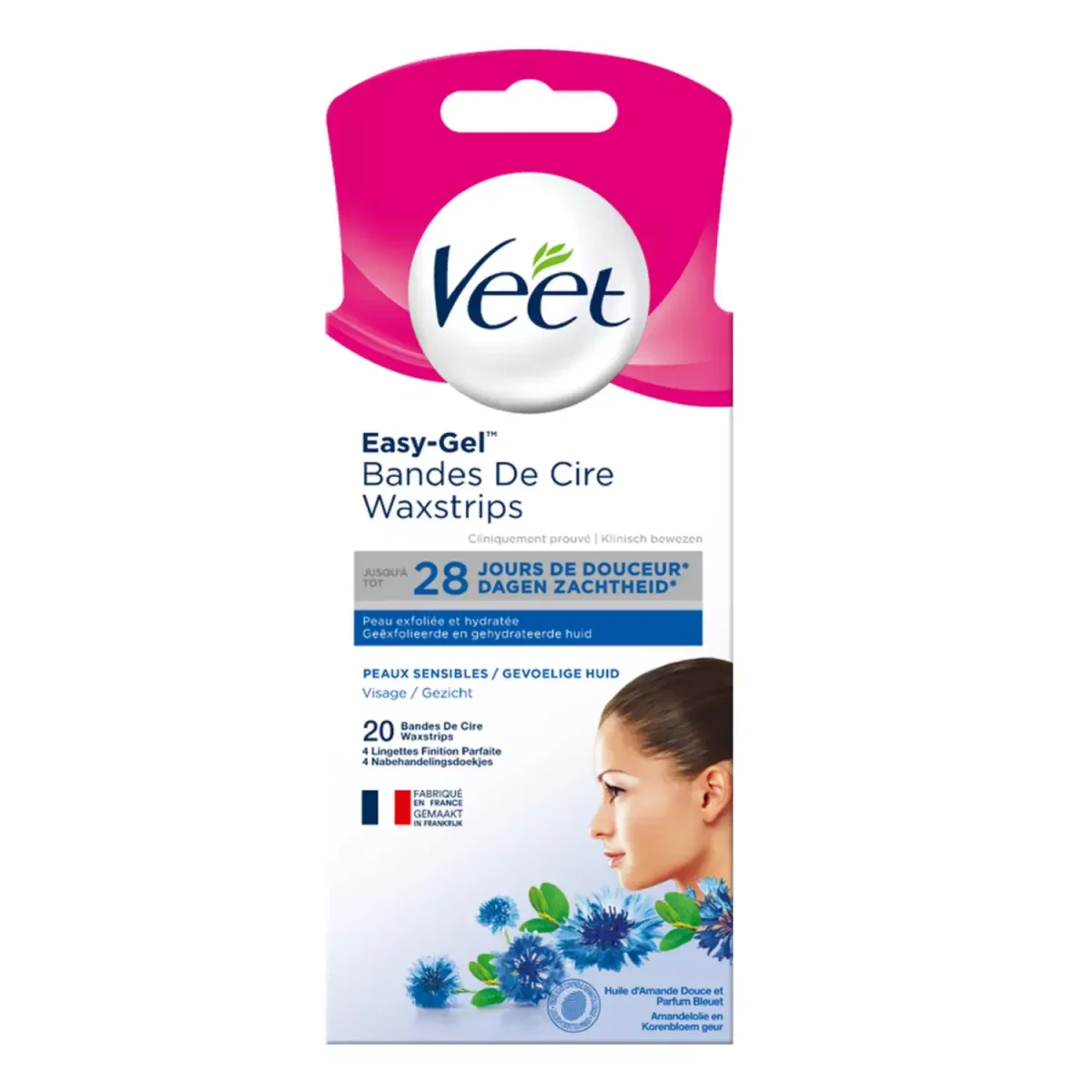 Veet Easy-Gel Bandes de Cires Visage Peaux Sensibles 20 unités - Vins Rouges Harmonieux pour Chaque Occasion - {'count': 2, 'name': 'idealo.fr'}