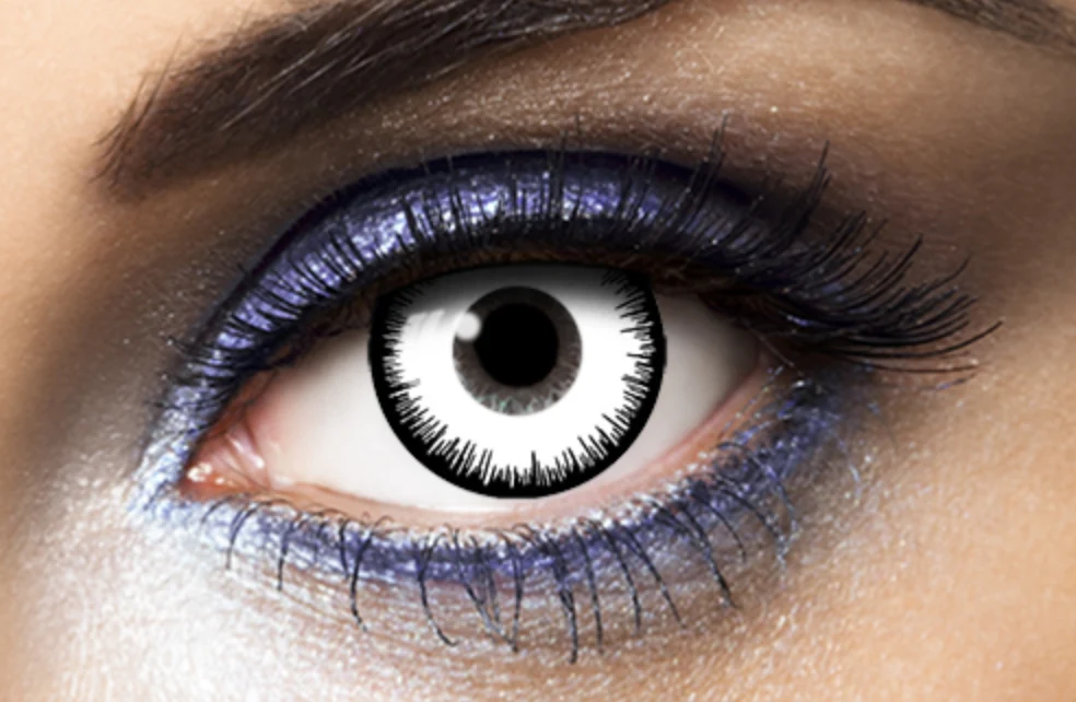Lentilles Blanches - Lunatic White - 1 an - Saldi Straordinari – Offerte Speciali Disponibili Adesso Contact