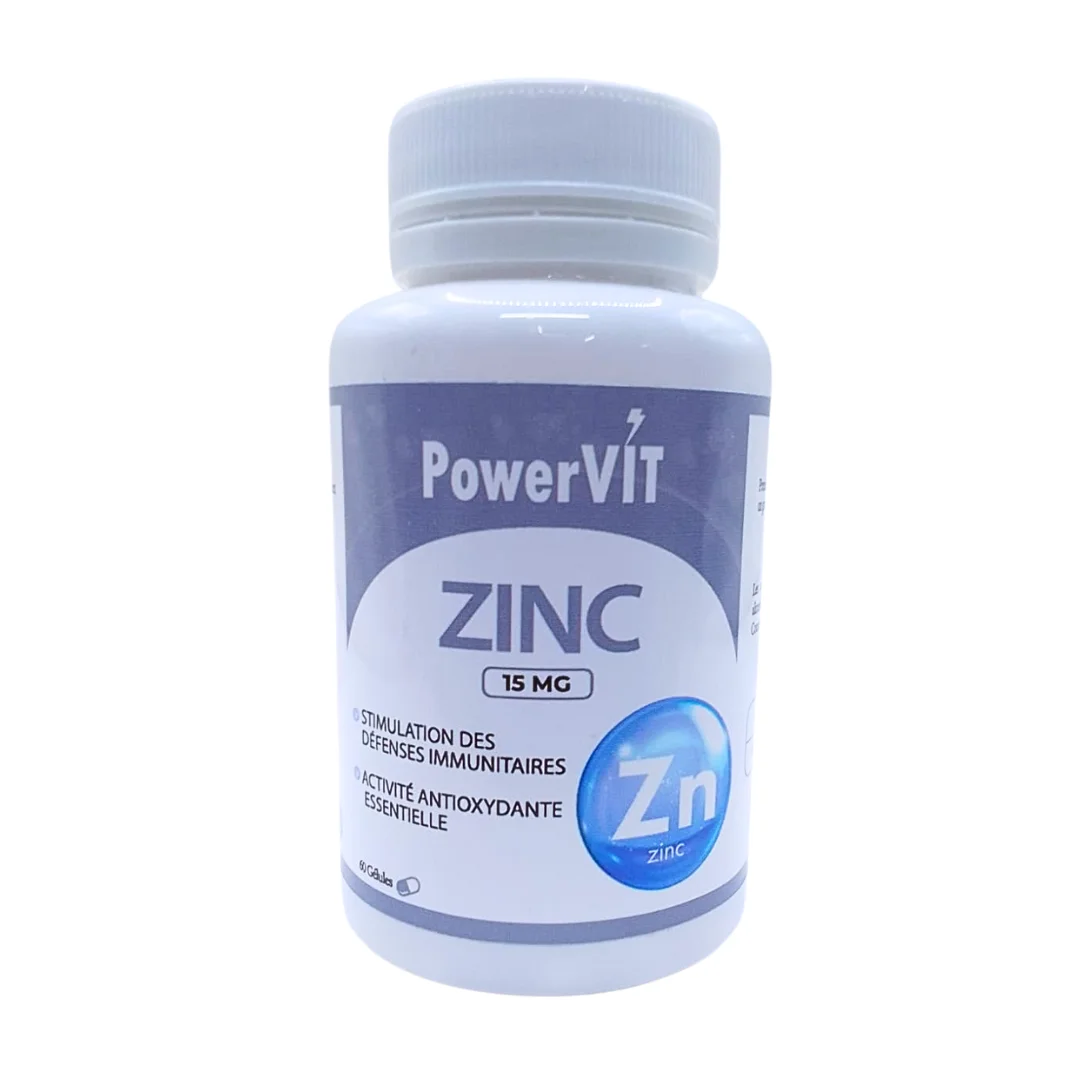 POWERVIT – Zinc 15mg 60 Ggelules - Saldi Straordinari – Offerte Speciali Disponibili Adesso - {'count': 1, 'name': 'Powder'}