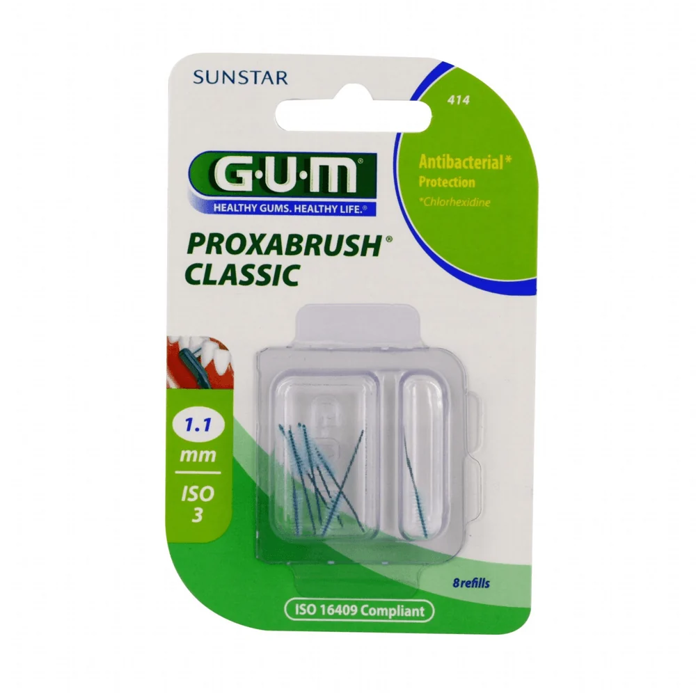 Gum PROXABRUSH CLASSIC Brossette Interdentaire 1,1mm (414) - Saldi Straordinari – Offerte Speciali Disponibili Adesso GUM CLASSIC BROSSE A DENTS SOUPLE COMPACT 409 - Daisy.ma