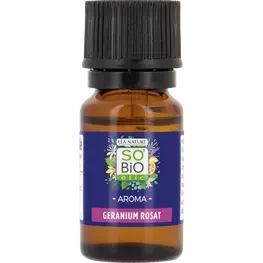 SOBIO Huile essentielle géranium rosat Bio 10 ml - E-shop mondial – Produits durables, modernes et accessibles partout - cigarette électronique millilitre - e-shop produit