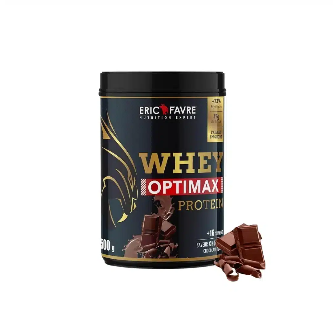 ERIC FAVRE – Whey Optimax Protein Chocolat – 500g - Saldi Straordinari – Offerte Speciali Disponibili Adesso - {'count': 1, 'name': 'large'}