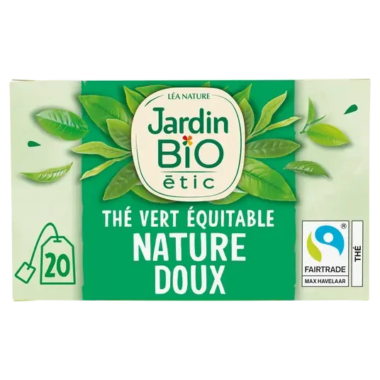 JB thé vert nature doux bio 40 g - E-shop mondial – Produits durables, modernes et accessibles partout All Products | Gramee Naturals