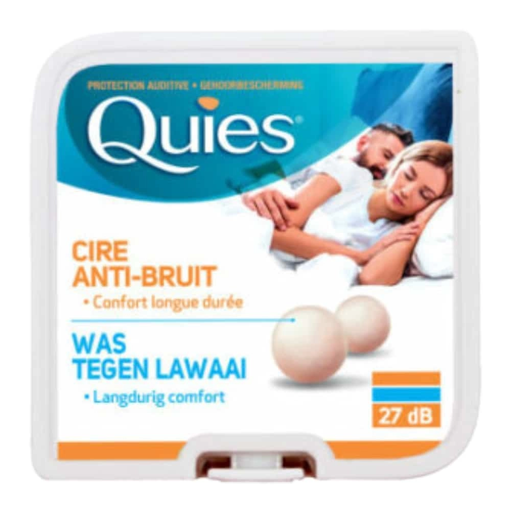 QUIES – Cire Anti-bruit – 3x2u - Saldi Straordinari – Offerte Speciali Disponibili Adesso Cire d'abeille et carnauba (5L/50m2) Dolci