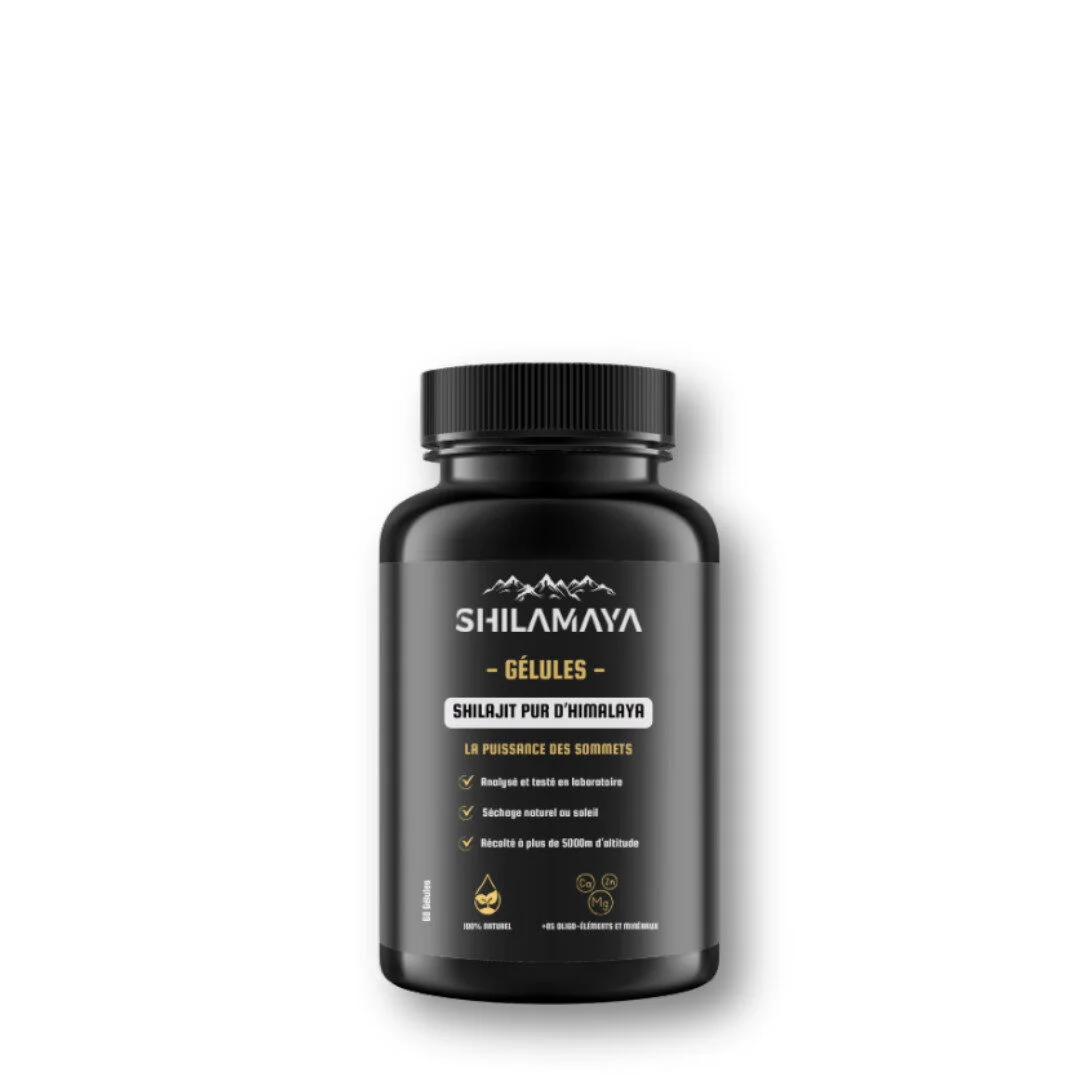 SHILAMAYA SHILAJIT PUR D’HIMALAY GÉLULES (60) - E-shop mondial Zwine – Produits durables, modernes et accessibles partout