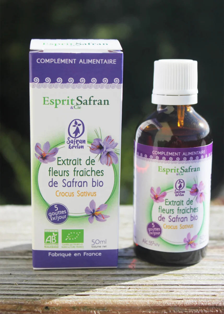 Safran Bio Fleurs Fraîches ml Édition Art Table Française Promotion