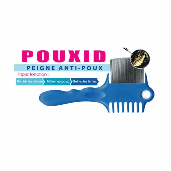 POUXID PEIGNE ANTI-POUX TRIPLE FONCTION Saldi Straordinari Offerte Speciali Disponibili Adesso