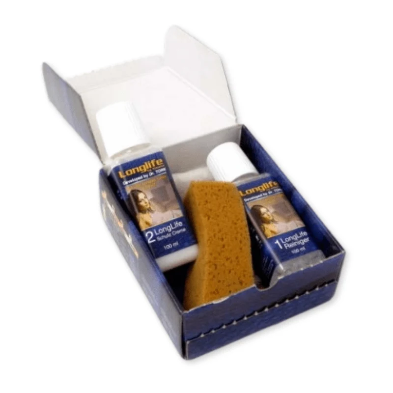 Kit de soin pour cuir - Organisation de la maison avec des solutions de rangement Kit des produits essentiels pour l'entretien des chaussures en cuir