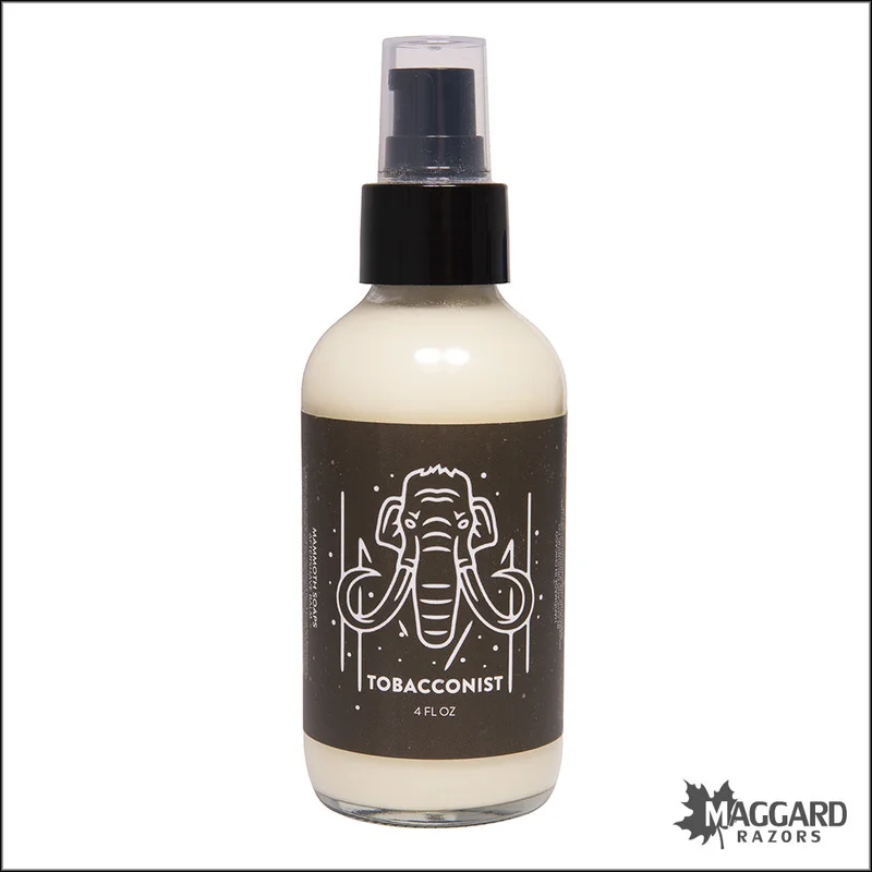 House of Mammoth Tobacconist Artisan Aftershave Balm, 4oz – Alcohol Free - Saldi Straordinari – Offerte Speciali Disponibili Adesso - Lure