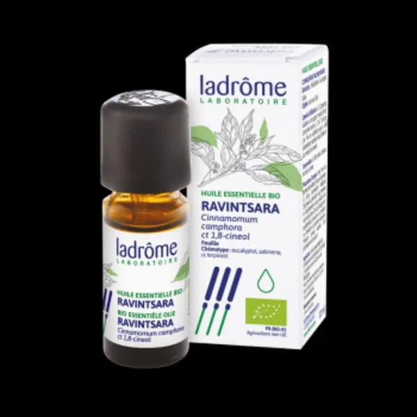 LADROME HUILE ESSENTIELLE BIO DE RAVINTSARA 10ML - Saldi Straordinari – Offerte Speciali Disponibili Adesso Huile essentielle de Ravensara aromatica