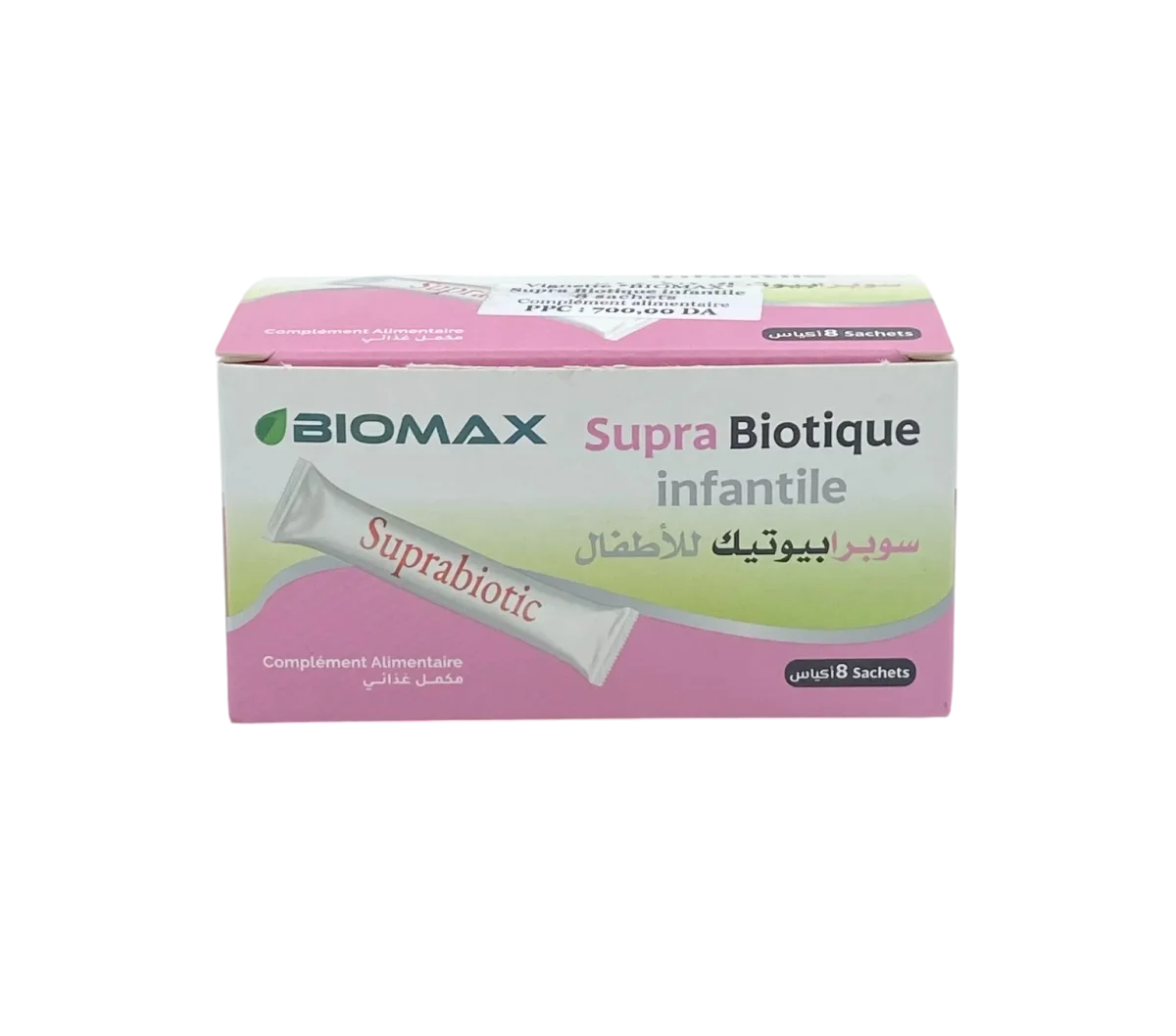 Biomax Supra Biotique Infantile 8 Sachets - Vins Rouges Harmonieux pour Chaque Occasion - {'count': 1, 'name': 'Réponse'}