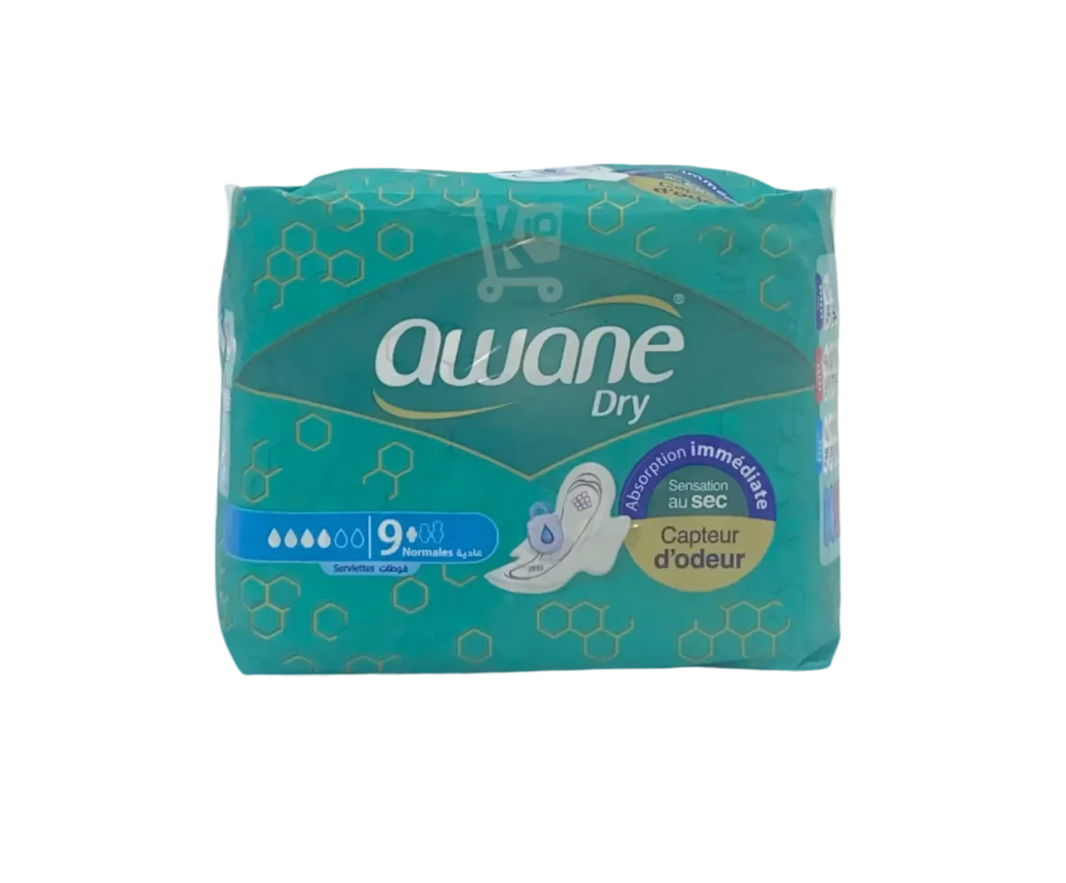 Awane Dry Serviettes Hygiéniques Normales – Capteur D’Odeur – (09 Pièces) - Vins Rouges Harmonieux pour Chaque Occasion Serviette en tissus - Framboise - Clauday Evénements