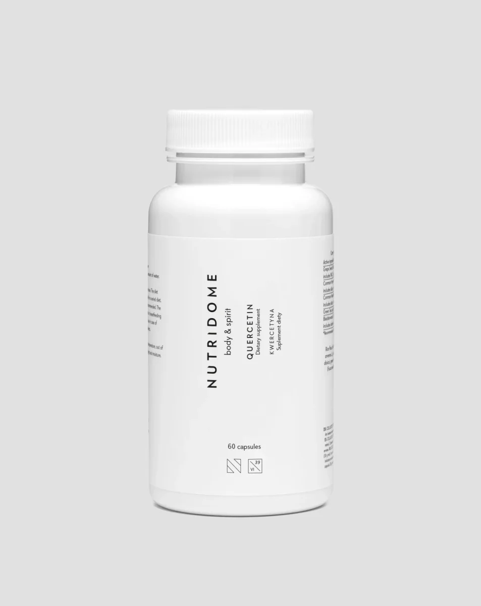 Complément alimentaire de quercétine Nutridome pour l'antioxydation et le soulagement de l'inflammation - 60 pcs. - Saldi Straordinari – Offerte Speciali Disponibili Adesso Quercétine PhytoComplex® – Complexe Quercétine + Bromélaïne + Vitamine C