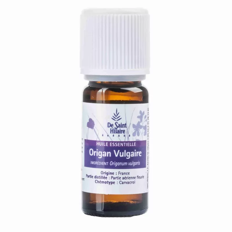 HUILE ESSENTIELLE Origan Bio 10ml - Organisation de la maison avec des solutions de rangement Coffret de rangement en bois pour 50 flacons - 1 unité(s) - Terraïa