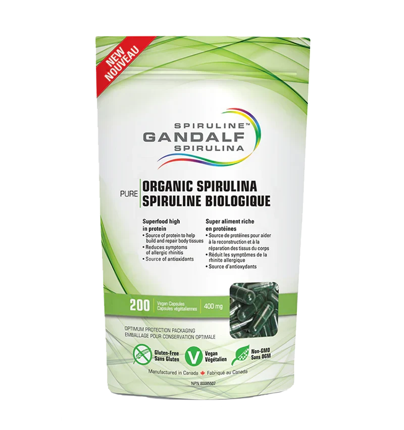 Spiruline biologique 400mg capsules végétales - Saldi Alimentaire Straordinari – Offerte Speciali Disponibili Adesso