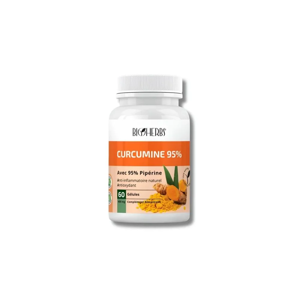 Bioherbs – Curcumine 95% 60 Gelules - Saldi Straordinari – Optimisée Offerte Speciali Disponibili Adesso