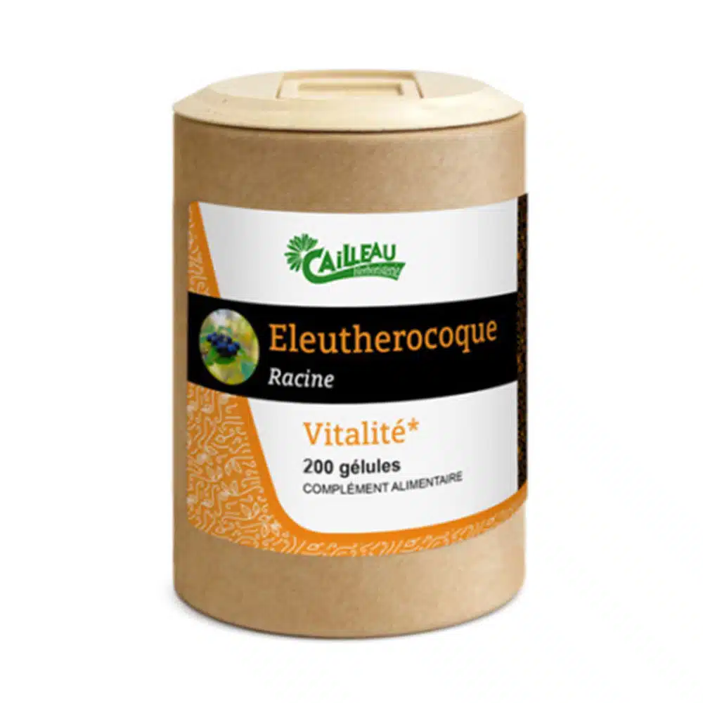 Eleuthérocoque racine – 200 gélules – 215mg – Cailleau - ​Boulangerie-Pâtisserie Clauderer | Pain au Levain & Viennoiseries