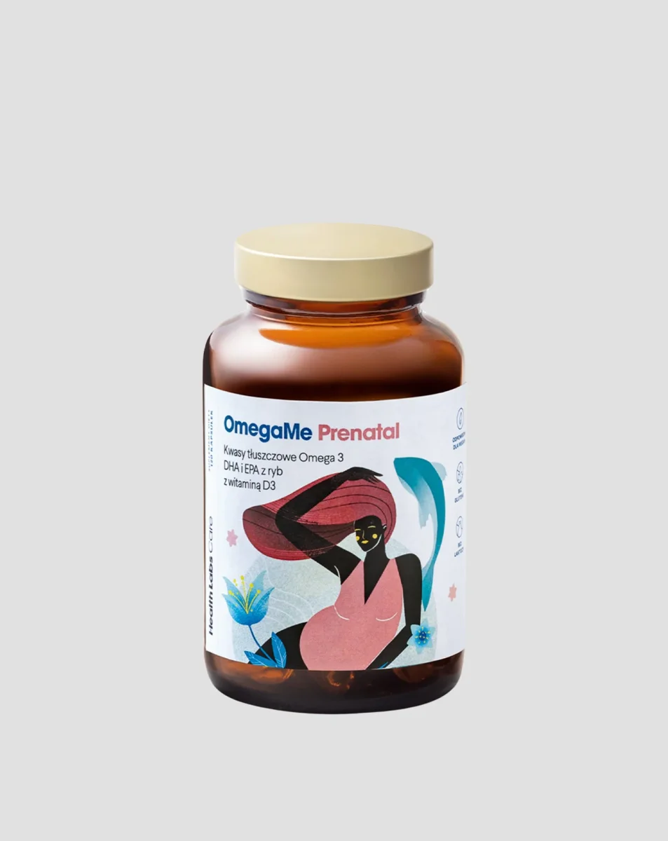 OmegaMe Prenatal Acides gras oméga 3 DHA et EPA de poisson à Labs la vitamine D3 Health Labs Care 60 gélules - Saldi Straordinari – Offerte Speciali Disponibili Adesso