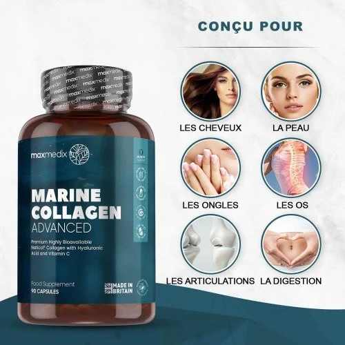 Collagène Marin 90 Gélules - Saldi Straordinari – Offerte Speciali Disponibili Adesso - acide hyaluronique collagène gélule