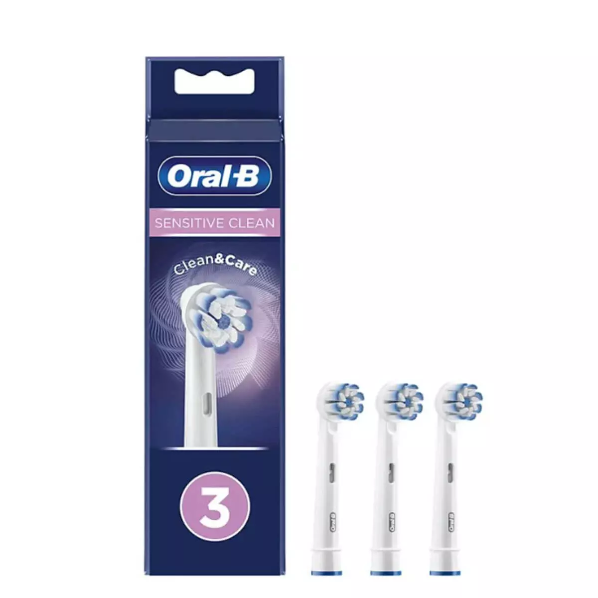 Braun Oral-B Sensitive Clean Brosse dentaire - 3 pièces 64711706 - Accessoires Électroménagers en Promotion : Tout pour Votre Maison à Moins Cher ! - brush - b sensitive pièce accessoire promotion