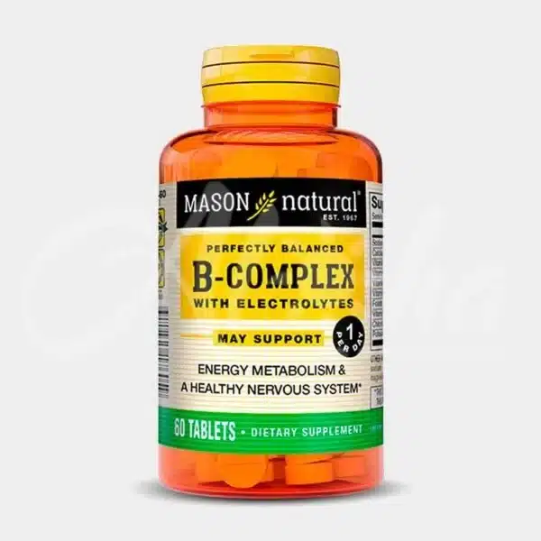 Vitamine B-Complexe – 60 alimentaires Comp – Mason Natural - ​Boulangerie-Pâtisserie | Pain au Levain & Viennoiseries
