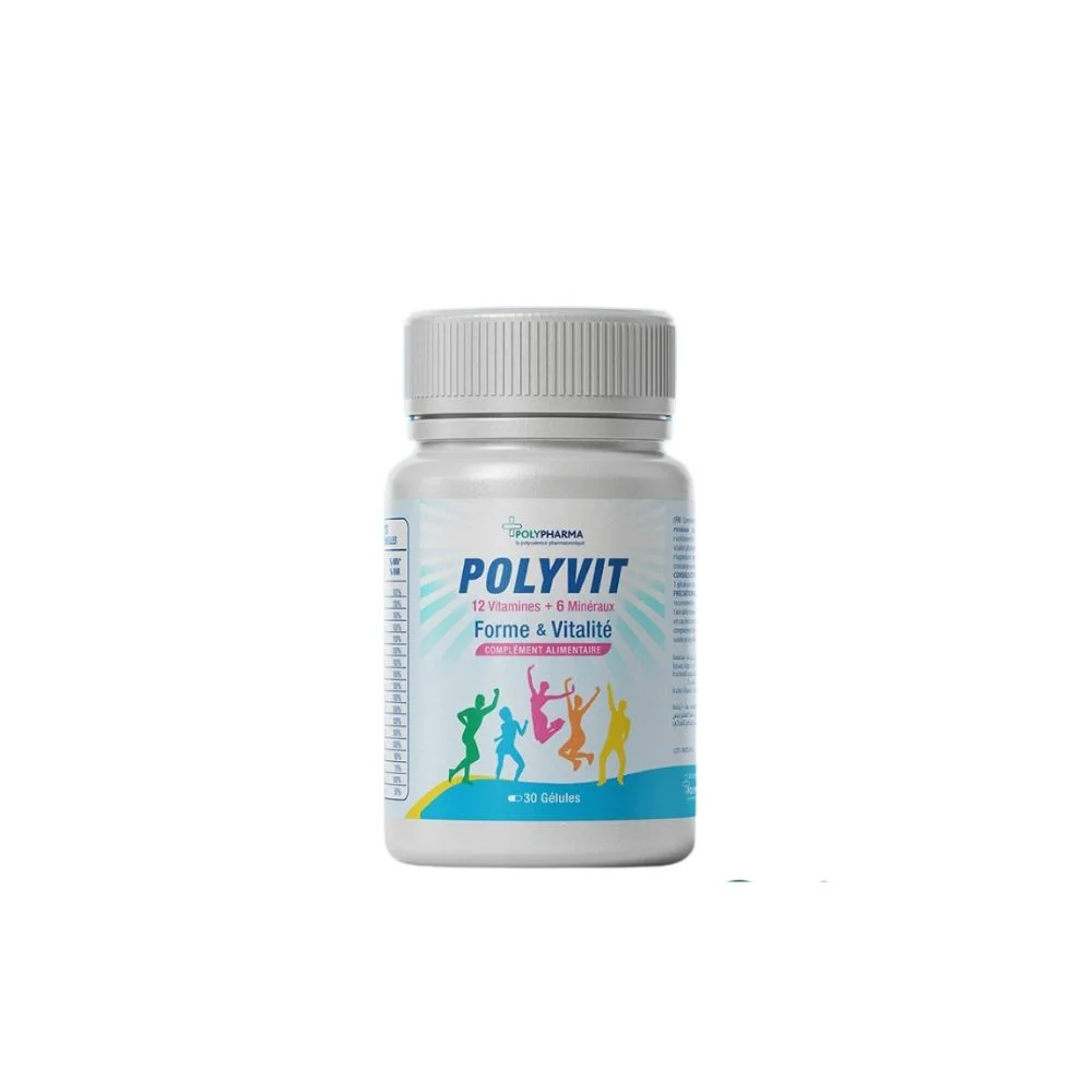 Polypharma Polyvit Forme Et Vitalite 30 Gelules - Saldi Straordinari – Offerte Speciali Disponibili Adesso - Parapharmacie