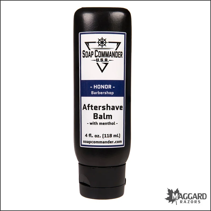 Soap Commander Watch Honor Artisan Aftershave Balm, 4oz - Saldi Straordinari – Offerte Speciali Disponibili Adesso