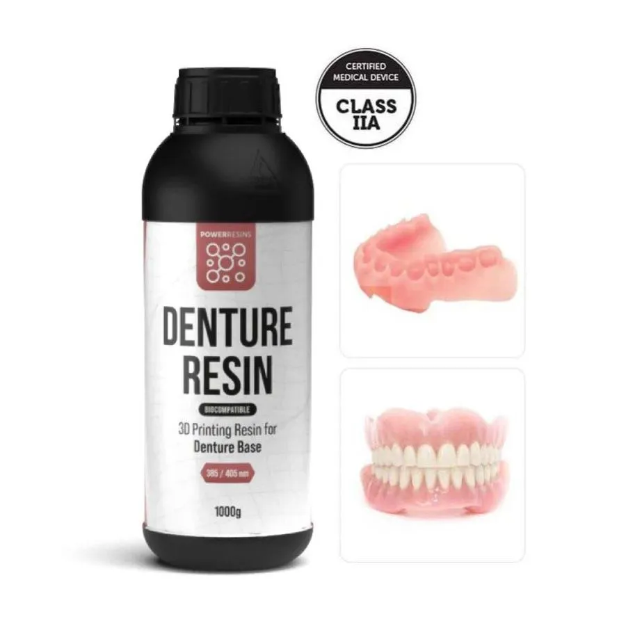 DentaFab PowerResins Denture (1kg) - ​Drones Professionnels & Grand Public | Boutique Française​ - {'count': 1, 'name': 'Store'}