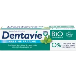 DENTAVIE Dentifrice blancheur haleine ml E-shop mondial Produits durables modernes accessibles