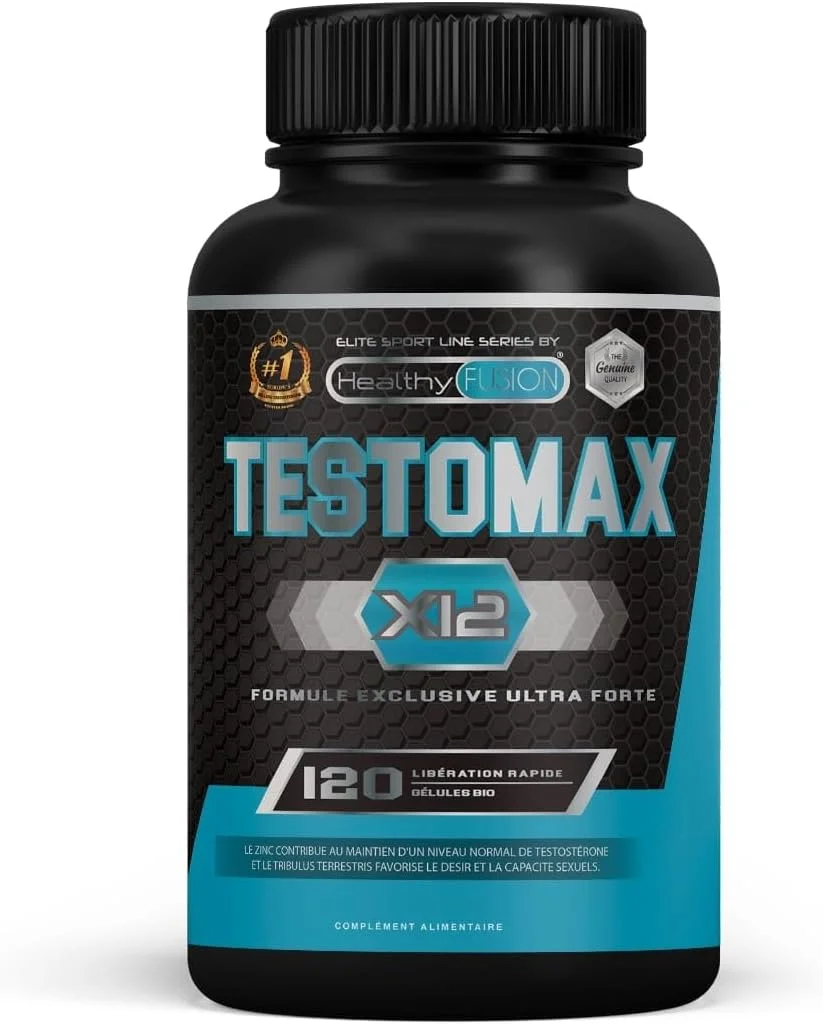 Testosterone | Boost vos relations intimes | Augmente la masse musculaire et les performances physiques 120 caps. - Saldi Straordinari – Offerte Speciali Disponibili Fabric Adesso