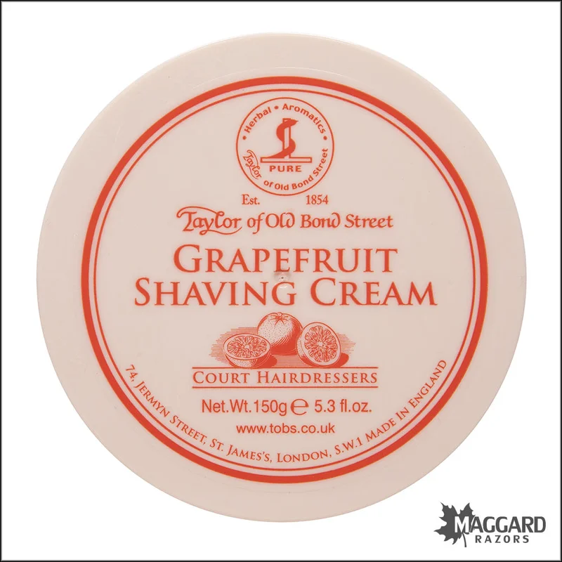 Taylor of Old Bond Street Grapefruit Shave Cream, 5.3oz - Saldi Straordinari Characters – Offerte Speciali Disponibili Adesso